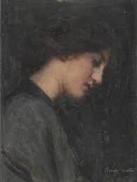 An oil painting of woman by Melbourne artist George Coates. [Portrait of a woman], by George Coates, H84.370/19. You can hear more about Australia&#39;s ... - GeorgeCoates2
