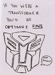 autobot pickup lines #transformers #optimus | quotes | Pinterest ... via Relatably.com