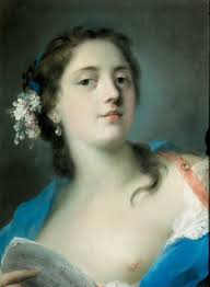 The Singer Faustina Bordoni (1697-1781) with a Musical Score