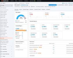 Изображение: SEMrush interface