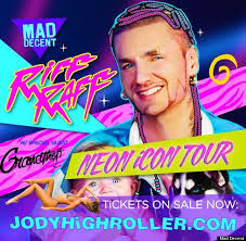 There may also be a $1.7 million tour bus involved. Enjoy! riff raff tour. See all RiFF RaFF&#39;s spring tour dates below: 4/12 Boulder, CO, Fox Theatre - o-RIFF-RAFF-TOUR-570