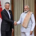 Modi holds talks with Singapore's