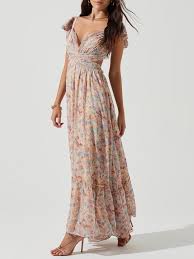 Armoire | Rent this ASTR the Label Primrose Floral Strappy Back Maxi Dress - Product from armoire.style