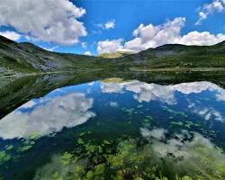Lago della Duchessa trekking in Montagne della Duchessa, Italy