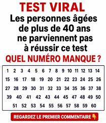 Quel est le nombre manquant ? Le défi logique qui rend tout le monde accro