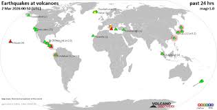 Volcanic Earthquake Activity on March 2, 2026: Key Hotspots and Global Implications