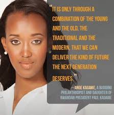 Rwanda&#39;s 1st Daughter, Ange Kagame, Says Economic Empowerment For ... via Relatably.com