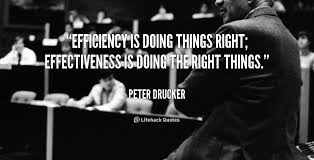 Peter Drucker Quotes Efficiency. QuotesGram via Relatably.com