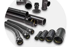 Pressure pipe PN10 plain end NF EN 1452