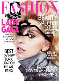 Fashion Magazine February 2014 Lady Gaga. Photography by Inez and Vindooh and styled by Brandon Maxwell, Lady Gaga wears a jacket, price on request, ... - Fashion-Magazine-February-2014-Lady-Gaga