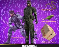 Image of Solid Snake skin in Fortnite