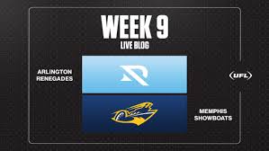 Renegades vs. Showboats: Week 9 UFL Game Delayed by Weather