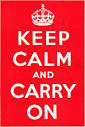 Keep calm and carry on history