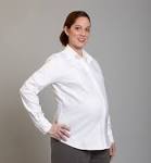 Maternity work shirts