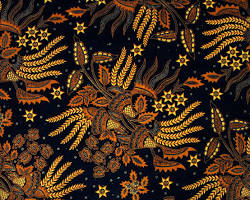 Image of Indonesian Batik fabric