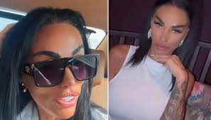 Katie Price finds distraction from marriage melodrama with 'Eurovision' night