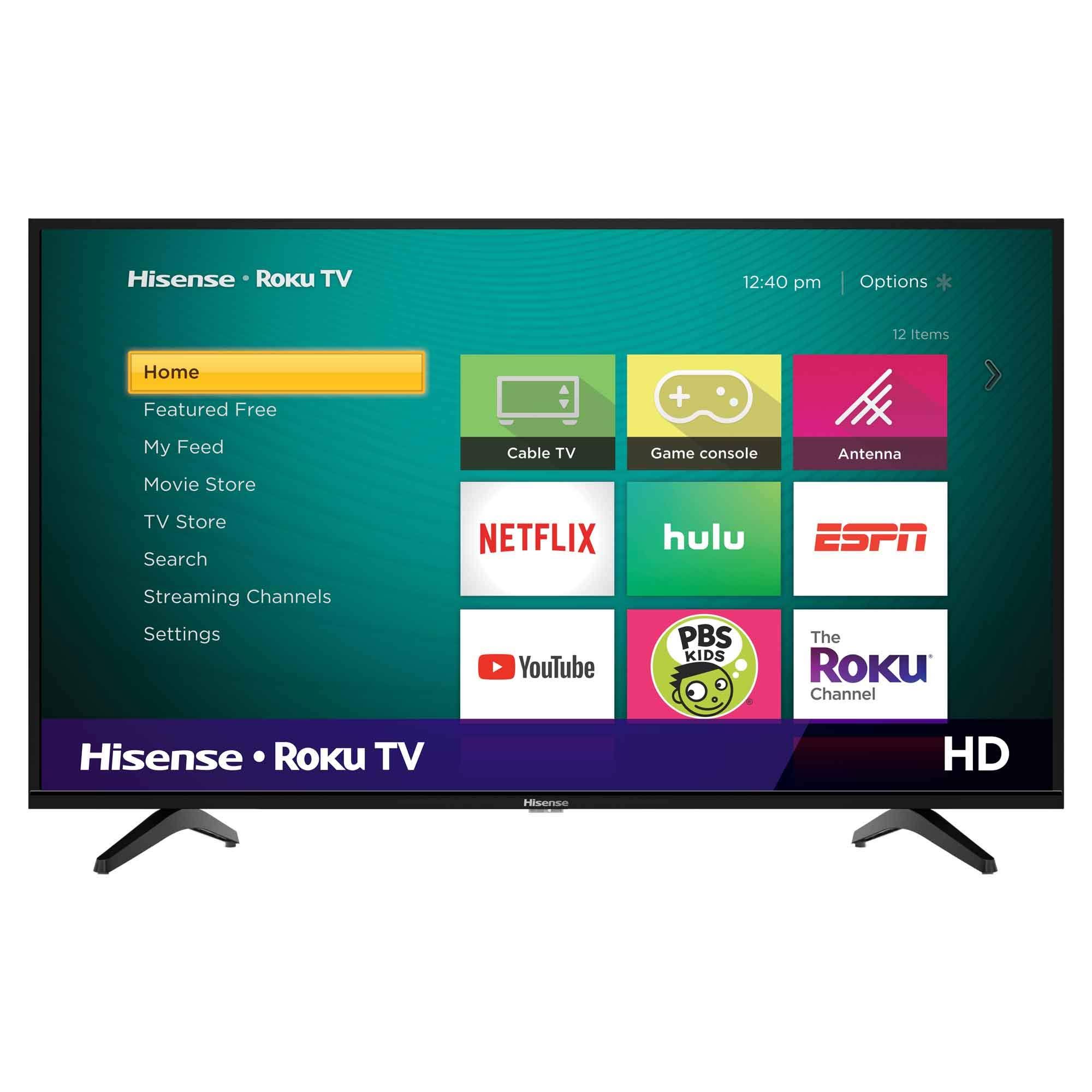 Hisense 43" Roku Smart Led Tv 43h4030f4