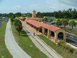 Image result for venice train station on the legacy trail