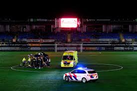 Gemert defender Lex van Dijk recovering after being knocked unconscious