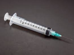 Exel 10mL Syringe 21 Gauge 1 Inch Needle Air-Tite 26252 ...