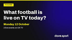 Football on TV today: Monday 12 October live listings