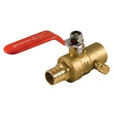 Aqua-Dynamic 3/4-inch Solder x PEX Forged Brass Ball Valve ...
