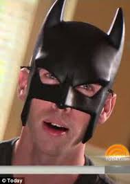 Blake Wilson, a 29-year-old father with an alter ego, BatDad, has gone from family joke to social media star with his heroic parenting tips that he shares ... - article-2434158-184CE30600000578-261_306x430