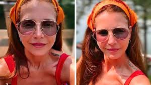 Buffy icon, 57, wows in skimpy bikini