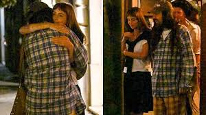 Dakota Johnson Shares Sweet Hug With Valentino Designer Alessandro Michele During Rome Dinner