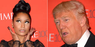 Tokeo la picha la nicki minaj donald trump