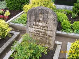 Grab von Gerhard Liebert (24.11.1906-Verm. 1945), Friedhof Wiesens