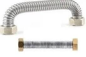 Flexible inox DN20 avec raccords laiton femelle tournant 1 pouce