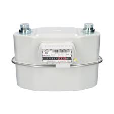 Apator diaphragm gas meter 2UG G6 2.2l 2-pipe 220 mm ...