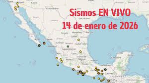 Temblores EN VIVO: Sismos en México HOY 14 de enero de 2026
