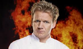 Now Channel 4 has a new wheeze for resident chef Gordon Ramsay – throwing him to the sharks. - Gordon-Ramsay-007