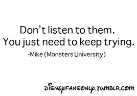 Monsters University Quotes. QuotesGram via Relatably.com