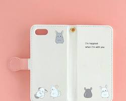 チンチラのスマホケースの画像