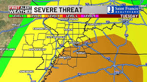 Severe Weather Threat Across Heartland and Kentucky