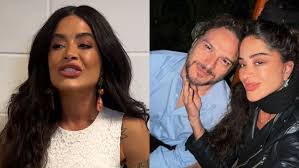 Aline Campos relembra como conheceu o namorado e se declara: 'Aprendendo muito com ele'