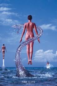 Poster Pink Floyd - Mann im Meer [r10] Poster 61 x 91,5 Musik