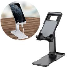 T2 Desktop Mobile Stand/Holder Universal Ergonomic Collapsible Adjustable Desktop Tablet Mobile Phone Holder | Daraz.com.bd