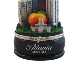 Image of various Atlanta souvenirs