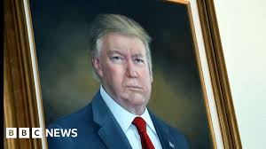 Trump Receives Portrait from Putin Amidst Ukraine Talks, Criticizes Previous Painting