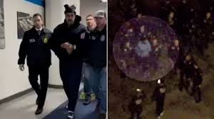 Venezuela latest: Maduro seen in US 'perp walk' video - as Venezuelan VP strikes very different tone to Trump