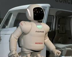 Image of Honda ASIMO humanoid robot