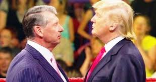 Image result for wwe vince mcmahon donald trump