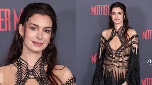 Anne Hathaway Goes Gothic in Iris Van Herpen for ‘Mother Mary’