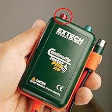 Extech CT20 Remote and Local Continuity Tester, Remote Probe ...