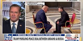 Trump Determined to Use Diplomacy to End Ukraine War, Says Waltz