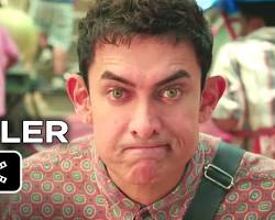 Image of PK movie trailer on YouTube